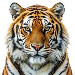 Obraz premium a tiger port rite transparent background