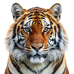 Fototapeta premium a tiger port rite transparent background