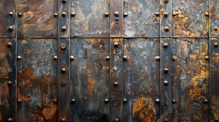 Fototapeta premium rugged metal backdrop grunge style