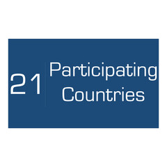 21 Participating Countries Vector Design Social Media Post Template