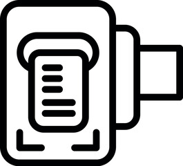 Pos terminal printing a receipt for a customer making a purchase