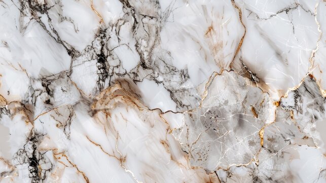 High-resolution marble texture with intricate natural veins, smooth and elegant finish, photo-realistic quality, perfect for luxurious interior design