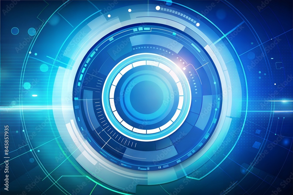 Canvas Prints abstract futuristic technology background