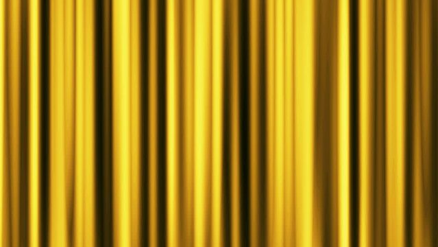 カーテンが開く映像の5パターンセット