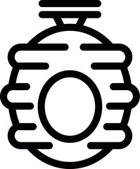 Round bathyscaphe is exploring the deep sea, using its advanced technology to navigate the depths of the ocean