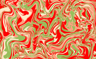 Abstract background with colorful waves. Trendy vector illustration in style color.