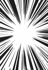 Obraz premium Comic Book Explosion Effect