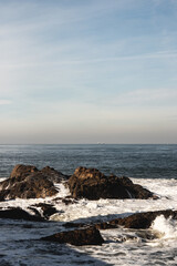ocean waves by the beach