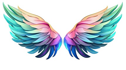 colorful wings 