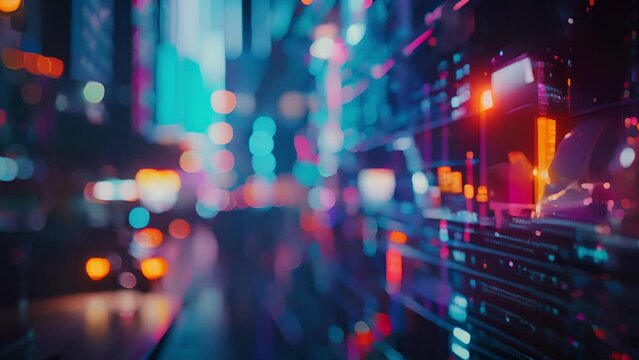 The hustle and bustle of traders exchanging digital coins fills the air as multicolored lights flicker from the screens of their laptops and phones.
