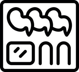 Dentist explaining teeth x ray to patient during consultation in dental clinic