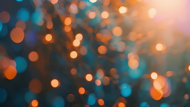 The beauty of decentralized decisionmaking captured by the convergence of lines and light in the blockchain consensus algorithm.