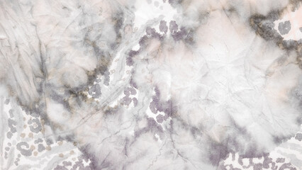 80s Texture. Unusual Japanese Brush Pattern. Tie