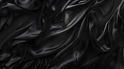 Obraz premium Black texture background with copyspace for your design. AI Generated