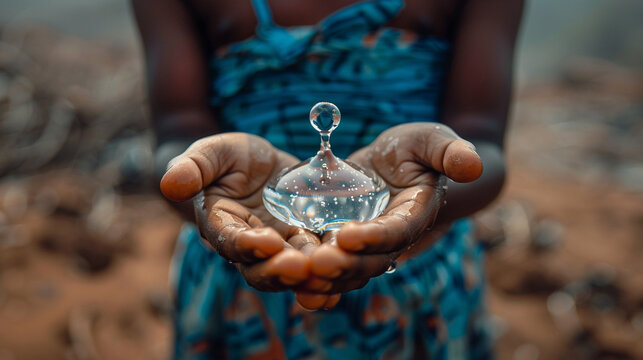 Clean Water Drop: World Water Day Campaign - Generative AI - Powered by Adobe