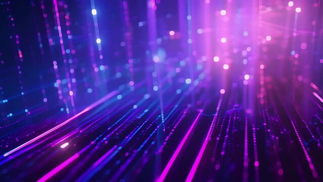 A spectacle of light and sound as the digital finance aurora hums with the energy of millions of transactions taking place every second.
