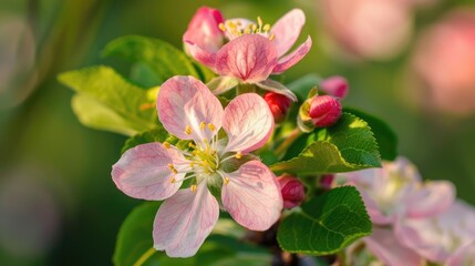 Small flower blooming during spring
