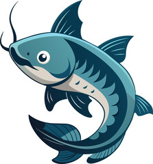 Fish Vector Illustration Icon