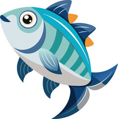 Fish Vector Illustration Icon