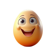 Fototapeta premium 3d egg with a smile