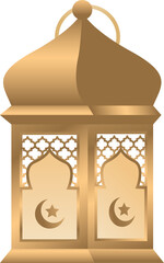 islamic gold decoration for ramadan