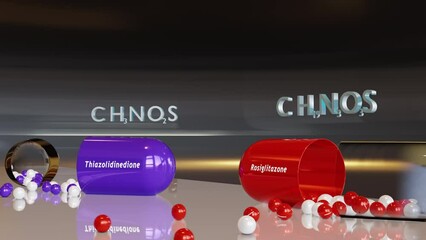 Thiazolidinedione Rosiglitazonem Capsules