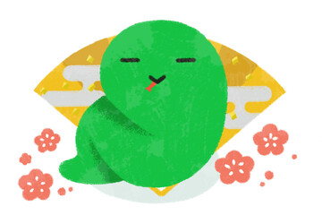 かわいいいやし系の蛇