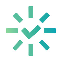 green check mark