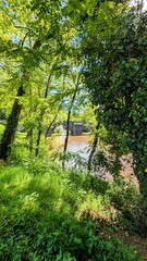 Fototapeta premium PONT-ROMPU - SOLIGNAC (Haute-Vienne)