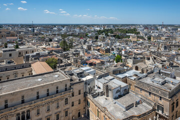 The Old town of Lecce, Apulia Region, Italy