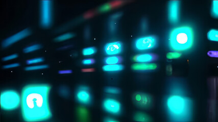 abstract neon dark background, background for computer design, digital background,