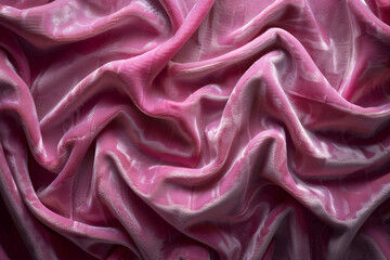 Luxurious Pink Velvet Texture