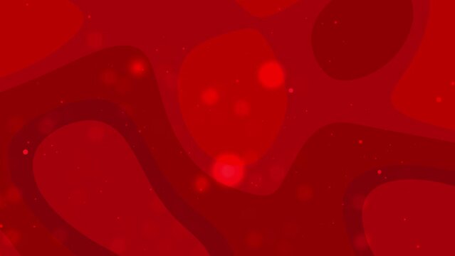 Red and white dotted pattern on a red gradient background, suitable for festive designs, backgrounds, greeting cards, and decorative projects.