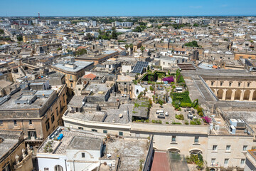 The Old town of Lecce, Apulia Region, Italy