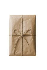 Isolated PNG Brown Gift Packing Bag, GENERATIVE AI