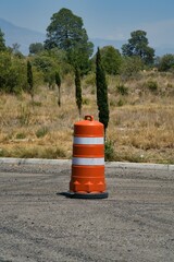 se&ntilde;al en carretera