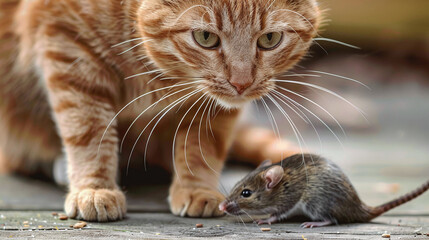 cat and mouse