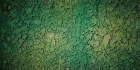 Obraz premium grunge seamless texture background with effect, matte fractal overlay background. Color gradient. Green khaki military. Matte, shimmer. Brushed, rough, grainy, rough surface for placing products