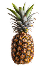 Fototapeta premium Isolated PNG Pineapple Fruit, GENERATIVE AI