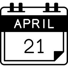 April 21 Icon