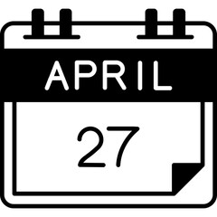 April 27 Icon