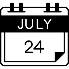 July 24 Icon