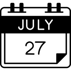 July 27 Icon