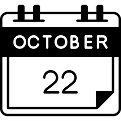 October 22 Icon