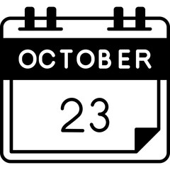 October 23 Icon