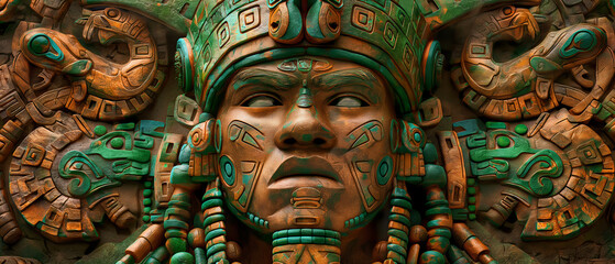 CULTURA MAYA , MURAL Y RETRATOS MAYAS