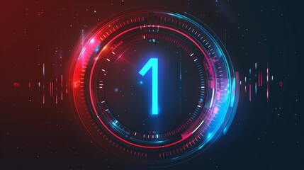 1 day to go a last countdown icon. One day go sale price offer promo deal timer, 1 day only. 