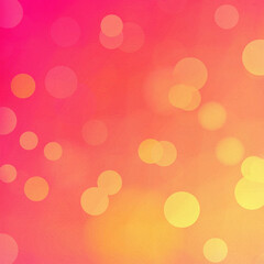 Pink bokeh square background for Banner, Poster, celebration, event and various design works