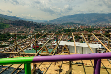 Upper View of Camuna 13 in Antioquia, Colombia