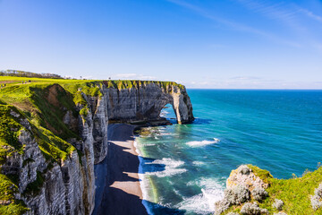 Les Falaises d' Étretat en Normandie